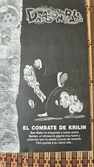 Dragon ball serie amarilla N°20