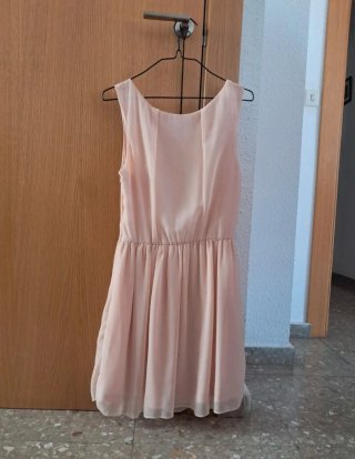 Vestido de fiesta rosa