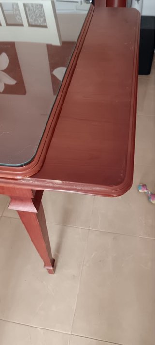 Mesa de Comedor Neoclásica Extensible
