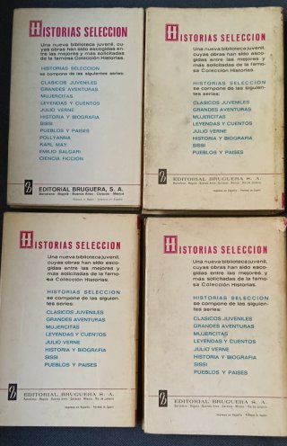 Lote 4 libros x 4€ Historias Selección