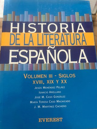 Historia de la Literatura Española
