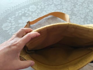 Borsa a tracolla Piquadro senape