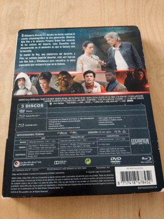 Star Wars: El Despertar de la Fuerza Blu-ray + DVD