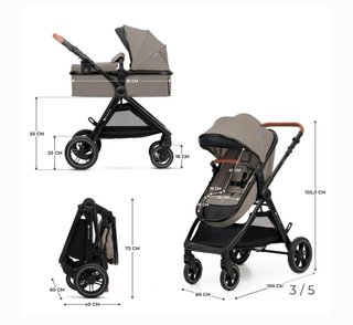 Carrito 3 en 1 ESME PRO sin usar