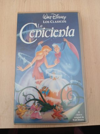 VHS La Cenicienta - Walt Disney