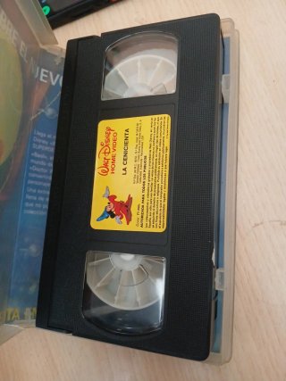 VHS La Cenicienta - Walt Disney