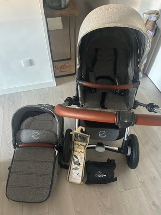 Set Silla de Paseo y Grupo 0 jane + base isofix