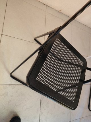 Silla Plegable Negra