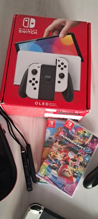 Nintendo Switch OLED Blanca