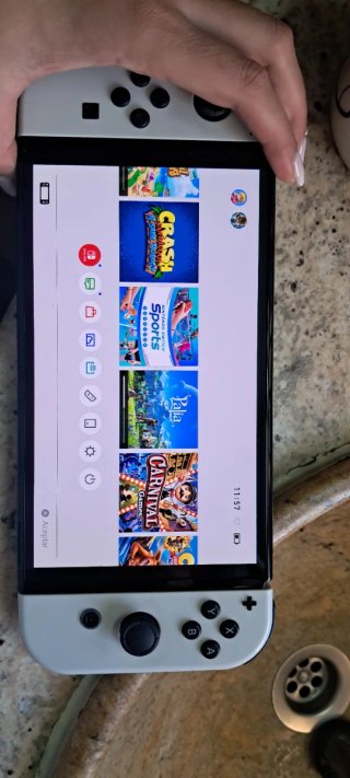 Nintendo Switch OLED Blanca