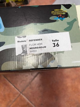 Botas Moto Kamet Defender Talla 36