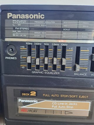 Radiocassette Panasonic RX-CT800