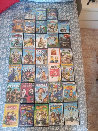 Lote Películas DVD Infantiles Variadas