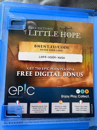 Little Hope - The Dark Pictures Anthology (PS4)