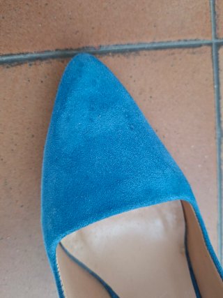 Zapatos Bimba y Lola ante azul T.38