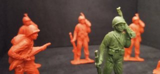 Lote Figuras Jecsan Cascos Azules.