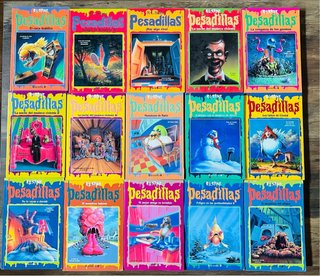 Lote 30 libros pesadillas