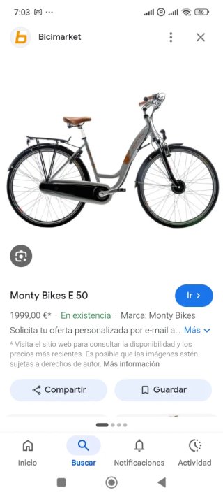 Bicicleta Eléctrica Monty E 50