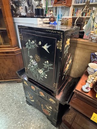 Conjunto Muebles Orientales Negros