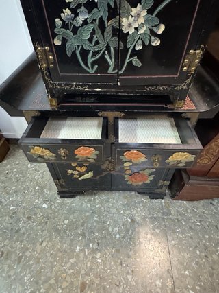 Conjunto Muebles Orientales Negros