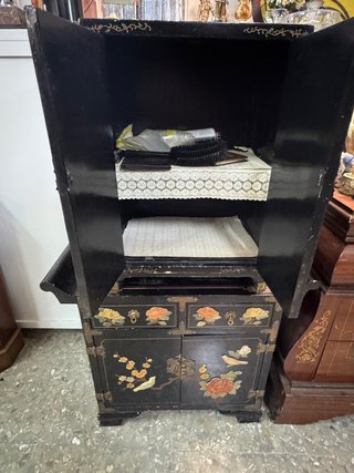 Conjunto Muebles Orientales Negros