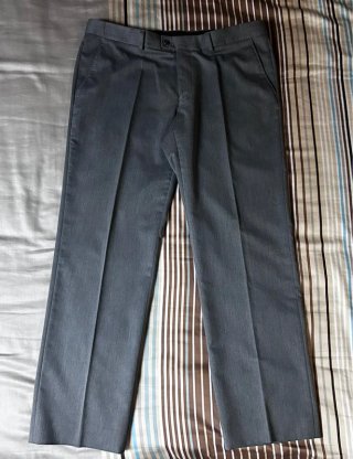Traje Zara Gris Marengo Talla 40