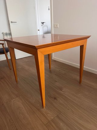 Mesa de Comedor Extensible 90x90cm