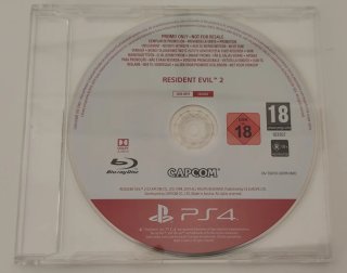 Resident Evil 2 PS4 Blu-ray Promo