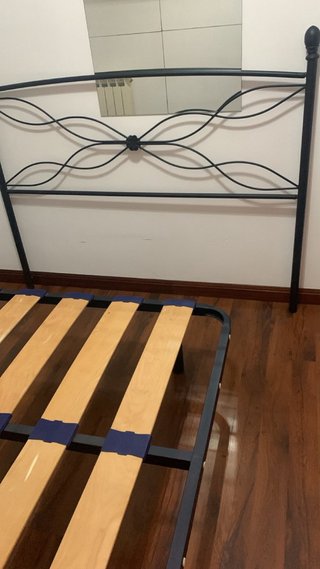 Cabecero Forja 135cm Negro