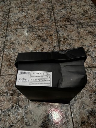 Zapatillas Numerís Atelier Talla 39