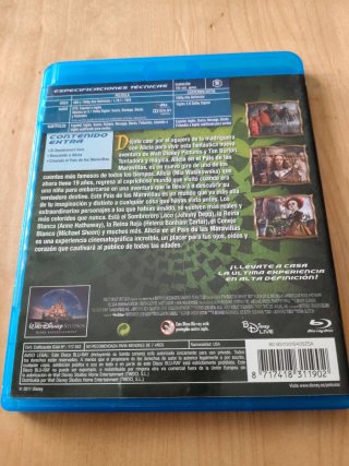 Alicia en el País de las Maravillas Blu-ray