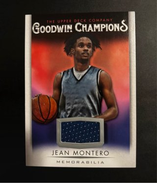 Jean Montero Goodwin Champions Memorabilia