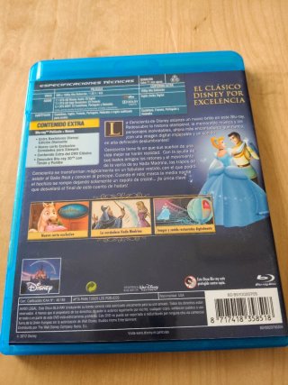 Blu-ray La Cenicienta Edición Diamante