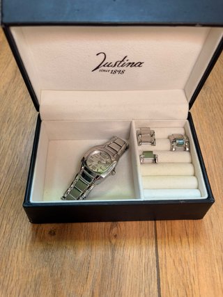 Reloj Justina 1898 de Acero Inoxidable