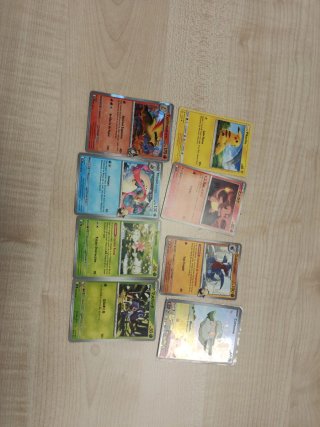 Lote de 8 Cartas Pokémon