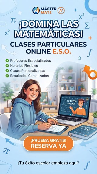 Clases de matemáticas para estudiantes de E.S.O.