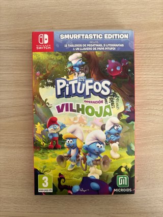 Juego Nintendo Switch Los Pitufos