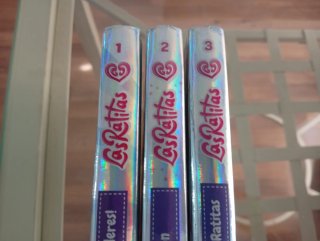 3 libros de la saga de Las Ratitas.