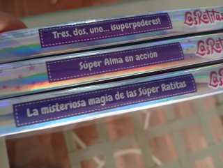 3 libros de la saga de Las Ratitas.