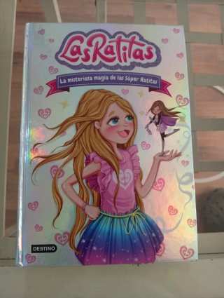 3 libros de la saga de Las Ratitas.