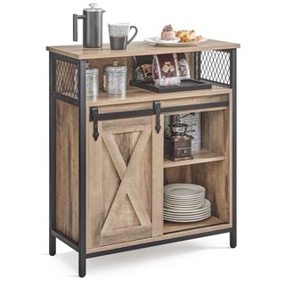 Mueble de Almacenamiento Madera y Metal