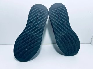 Zapatos Geox Respira negros y gris de piel – T35