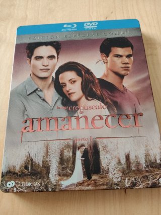 Amanecer Parte 1 Blu-ray + DVD Combo