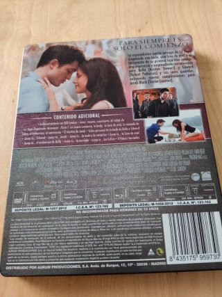 Amanecer Parte 1 Blu-ray + DVD Combo