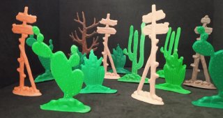 Lote figuras de la marca Jecsan.