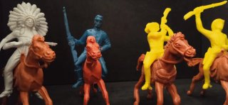 Lote figuras de la marca Jecsan.