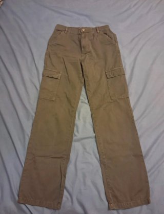 Pantalones cargo verde oliva