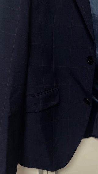 Traje de hombre azul talla 48 (para una M y una 42