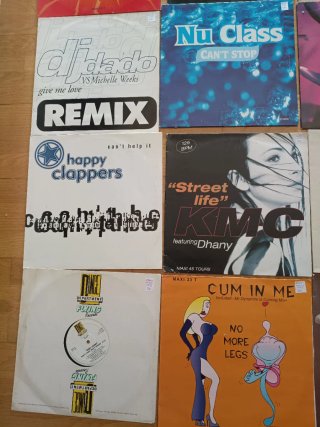 Vinilo 90's.HOUSE,EUROHOUSE, ITALO HOUSE,EURODANCE