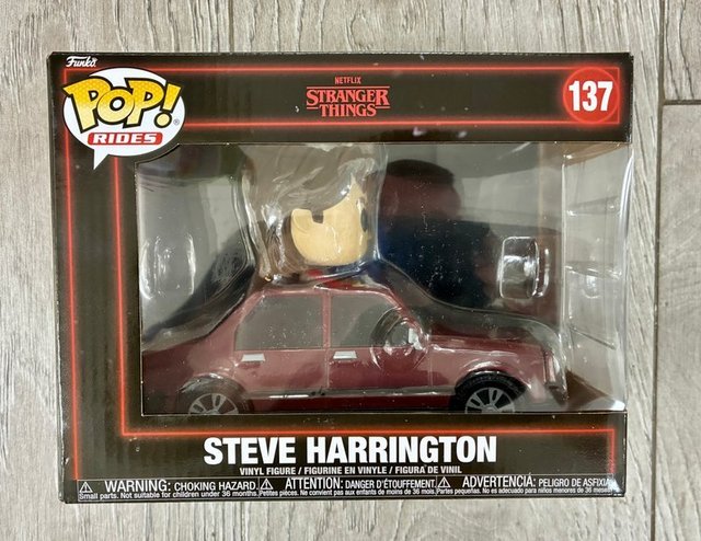 Funko Pop! Rides Stranger Things 137 Steve Harring